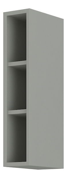 Horní kuchyňský regál Brunea 15 G-72 OTW (šedá)