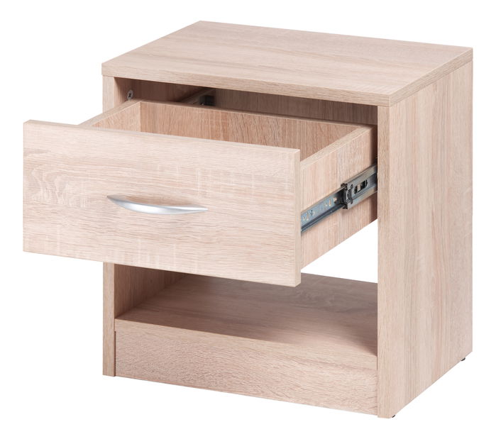 Noční stolek Naka 1S (dub sonoma)