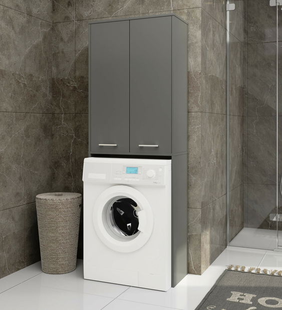 Skříňka nad pračku Fulgor 180 (grafit)