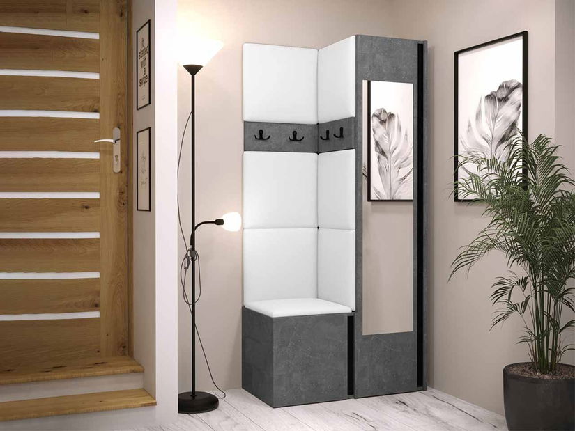 Předsíň Tovenaz XXV (grafit + béžová)