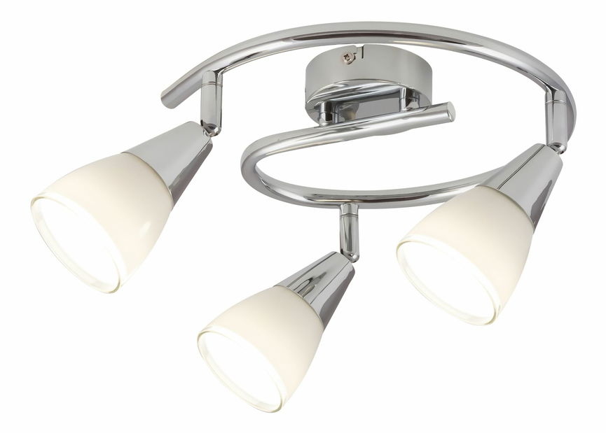 Bodové svítidlo Nicolette 6769 (chromová + bílá)