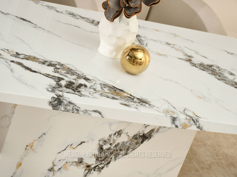 Jídelní stůl Fueron (mramor)