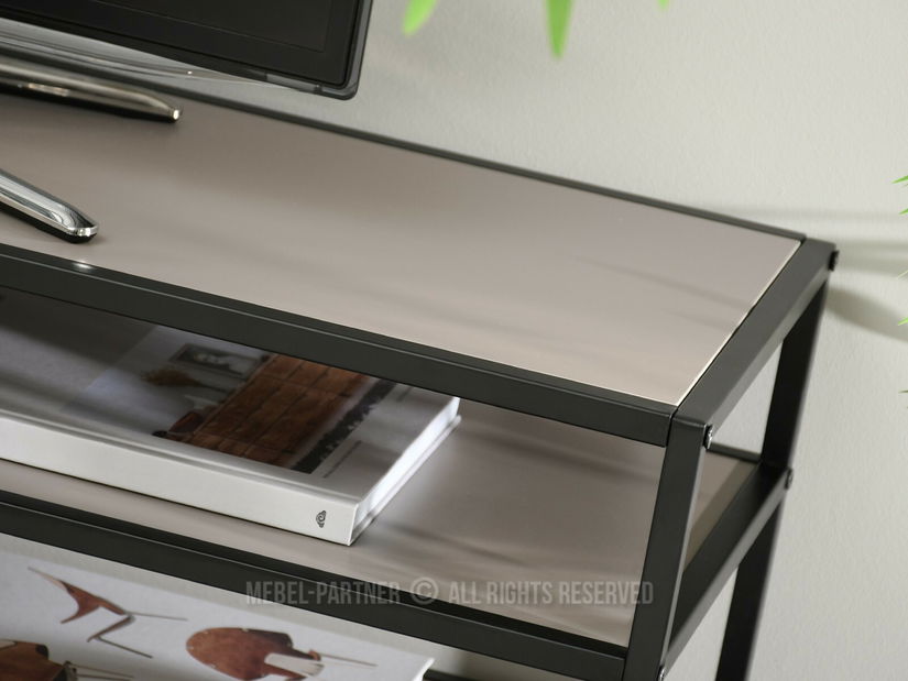 TV stolek/skříňka Subsidios (černá)