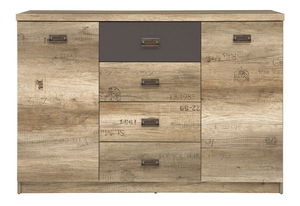 Komoda BRW Malcolm KOM2D4S