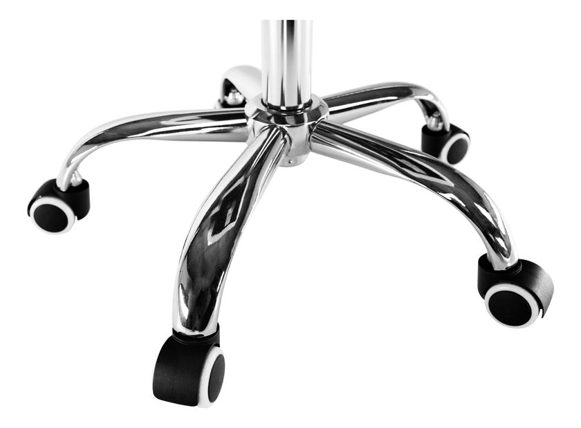 Kancelářské křeslo Asher (růžová + chrom)