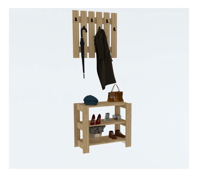 Předsíňová sestava Sotasu (dub safírový)