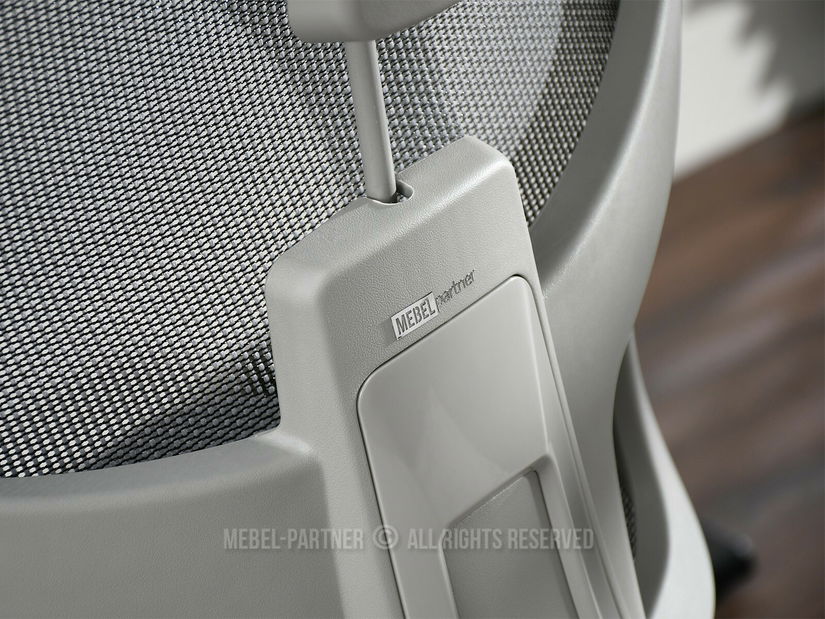 Kancelářské křeslo Huio (šedá)