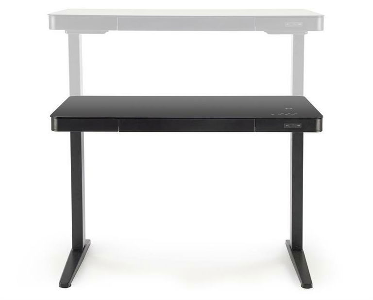 PC stolek Borald (černá)