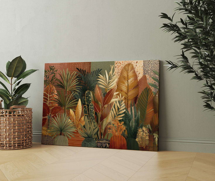 Obraz Hama 5 (bílá) 50 x 70 cm