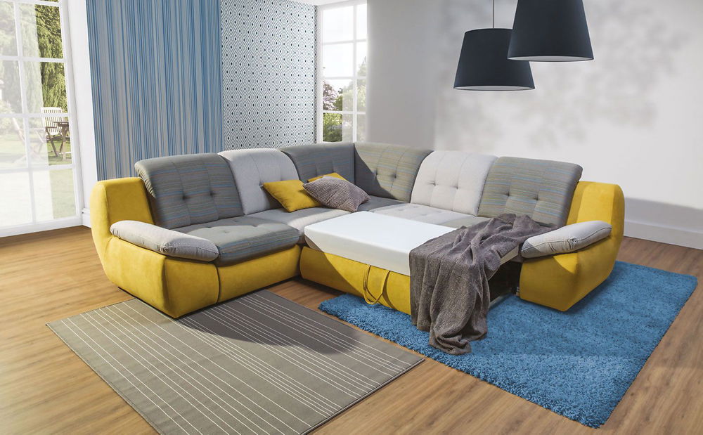 Rohová sedací souprava Madoc (L)