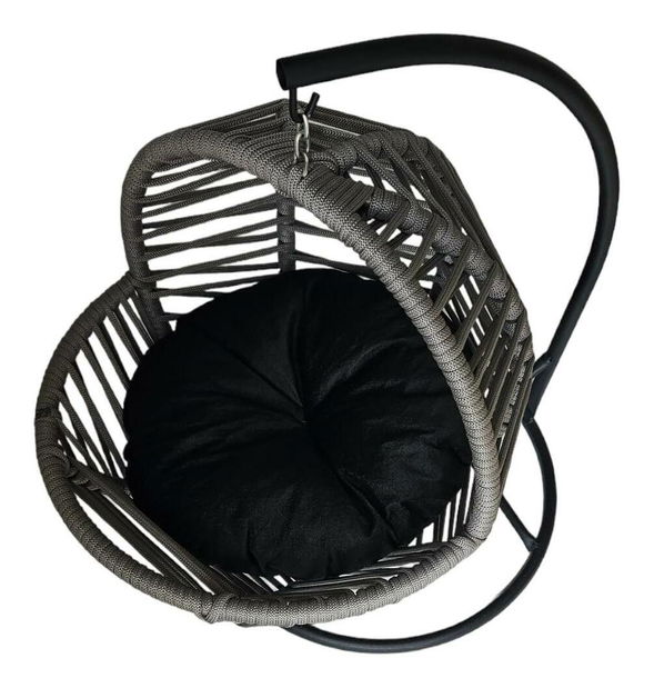 Houpací křeslo pro kočky Belane (šedá)