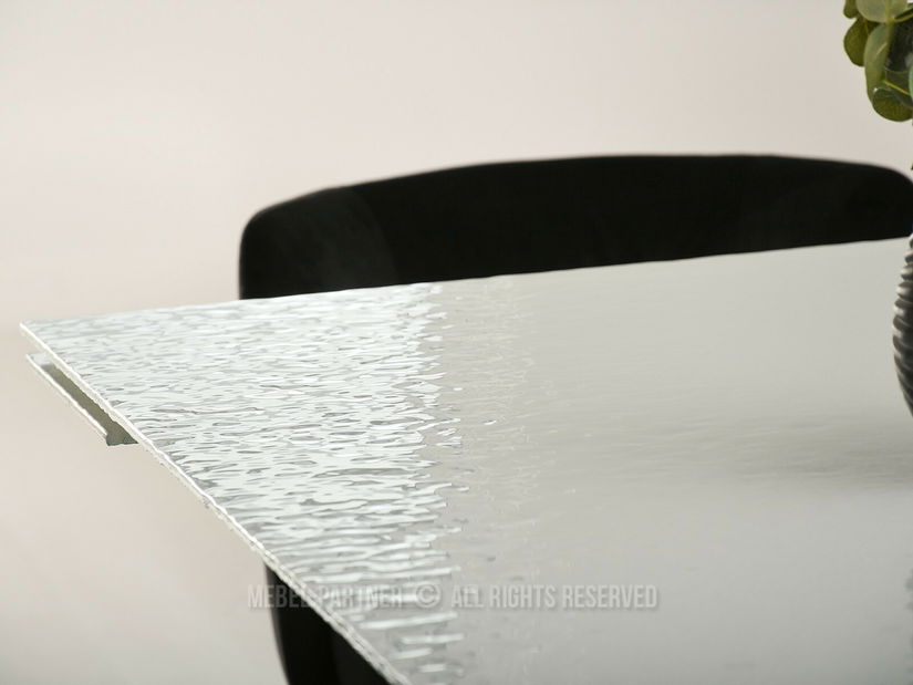 Jídelní stůl Pagina (bílá + černá)