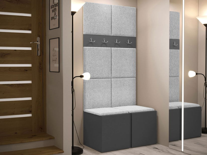 Předsíň Tovenaz IV (grafit + šedá)