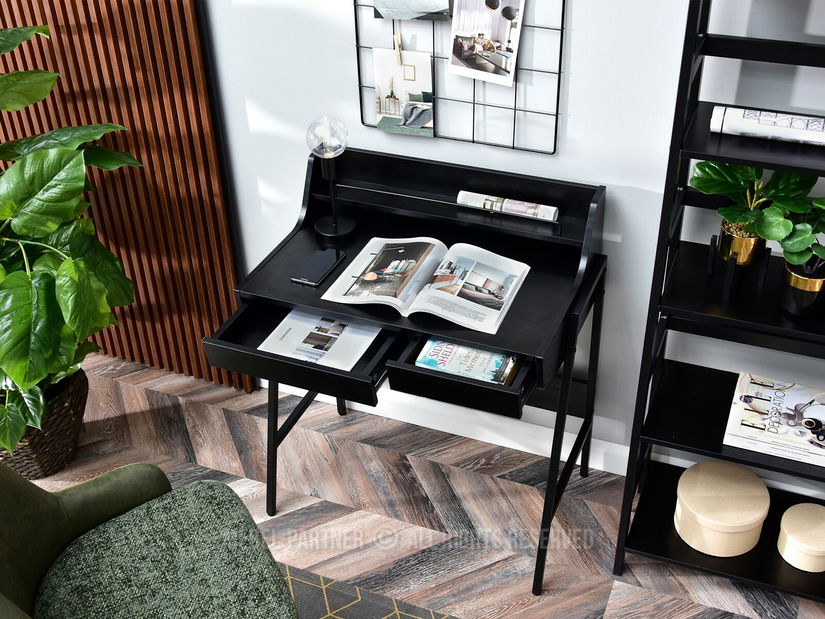 PC stolek Borge (černá)