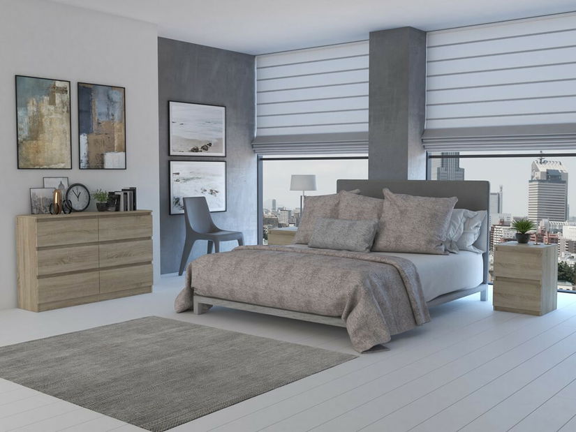 Komoda Musecalo 6 120 (dub sonoma)