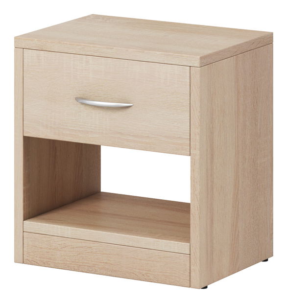 Noční stolek Naka 1S (dub sonoma)