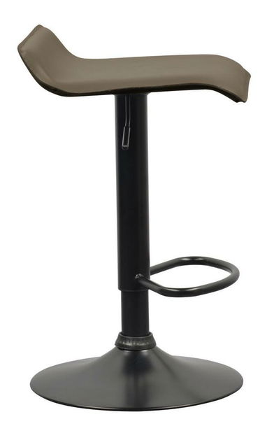 Barová židle Baily (taupe ekokůže)