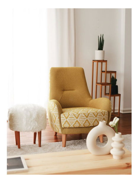 Křeslo Aztekatto (žlutá)