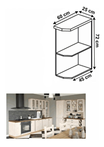 Dolní kuchyňská skříňka Regnar D25PZ