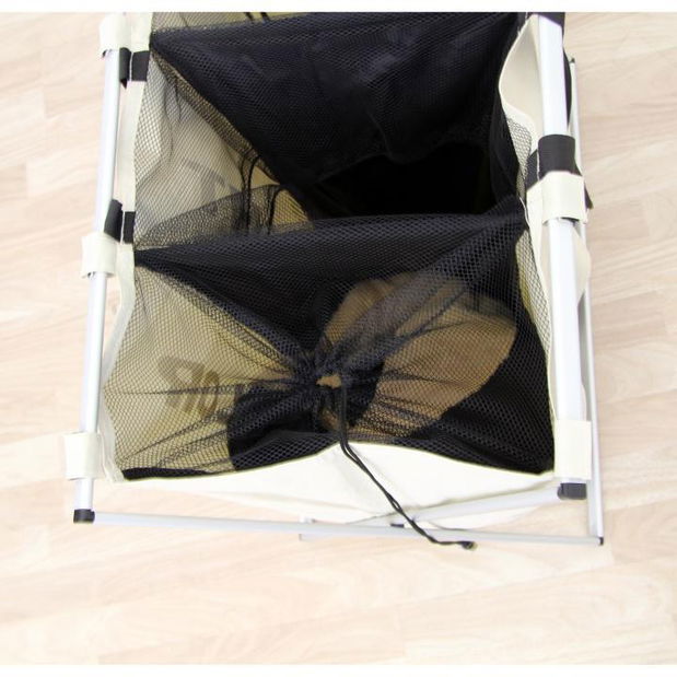 Koš na prádlo Lantana TYP 2 (šedobéžová)