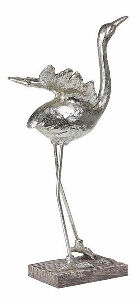 Dekorativní figurka Cane (stříbrná)