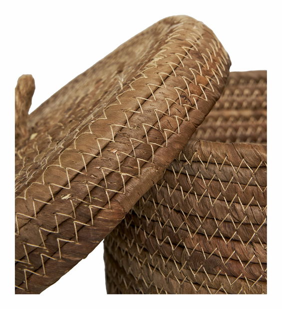 Set 2 ks košíků Dmimona (přírodní)