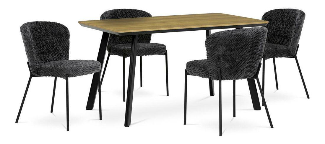 Jídelní stůl Hartazgo 1 (dub) (pro 4 osoby)