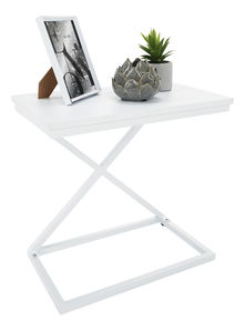 Příruční stolek Alpa (bílá)