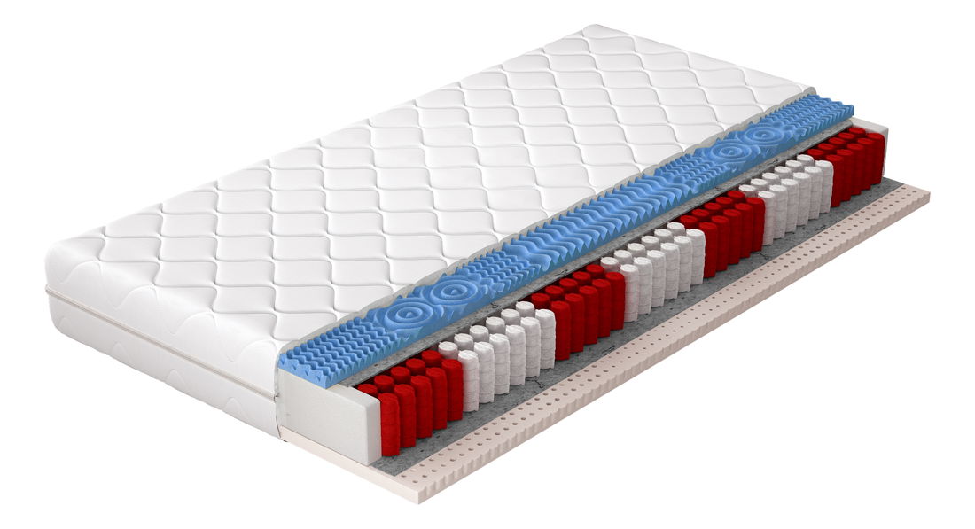 Taštičková matrace Aurora hypoallergenic 200x90 cm (T3)