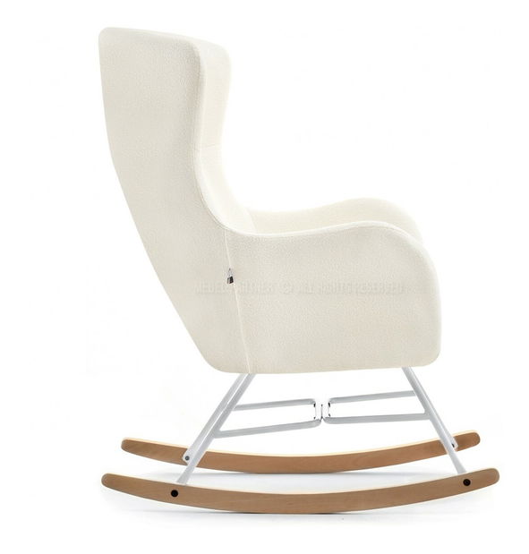 Křeslo Nesí (bílá + buk bílý)