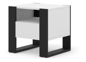 Noční stolek Molli 48 (bílá matná)