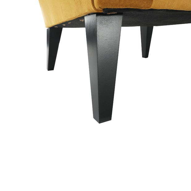 Křeslo ušák Royse Kronos 01 (měděná + černá)