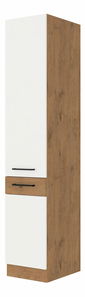 Potravinová kuchyňská skříňka Virion 40 DK 210 2F (dub lancelot + lesk bílý)