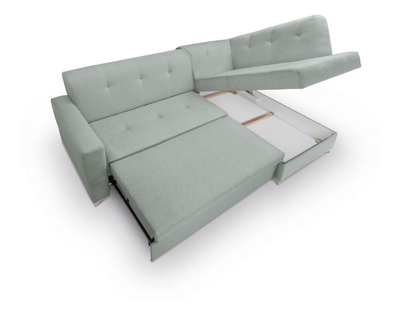 Rohová sedací souprava BRW Savino 2F.RECBK (zelená) (P)