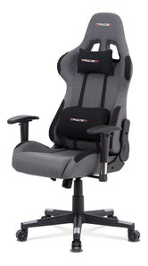 Herní křeslo Salidos (šedá + černá)