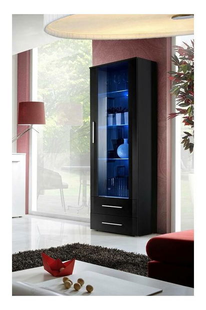 Vitrína Nelia 27 ZZ N1 (s osvětlením)