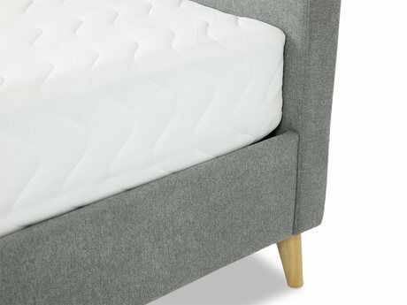 Manželská postel 140 cm Lomaha New (béžová) (s roštem)