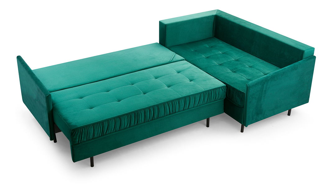 Rohová sedací souprava Aliran (sivá) (L)