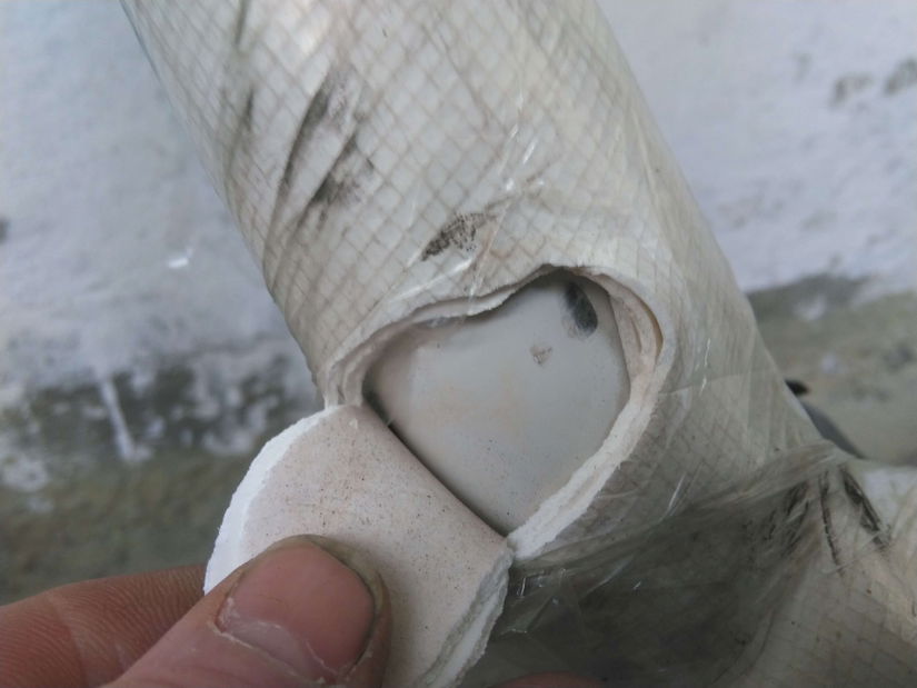 Závěsné křeslo se stojanem FENI (kov) (bílé) *bazar