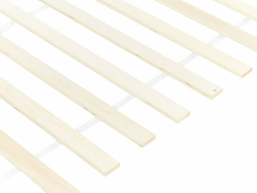 Manželská postel 140 cm Barza (světlé dřevo)