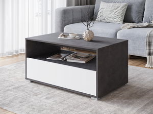 Konferenční stolek Patentada S2 (matera + bílá)