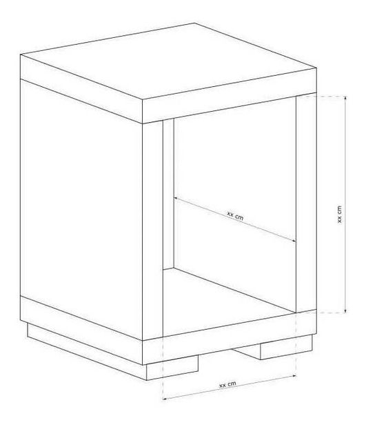 Noční stolek Vega 10 (dub santana světlý)