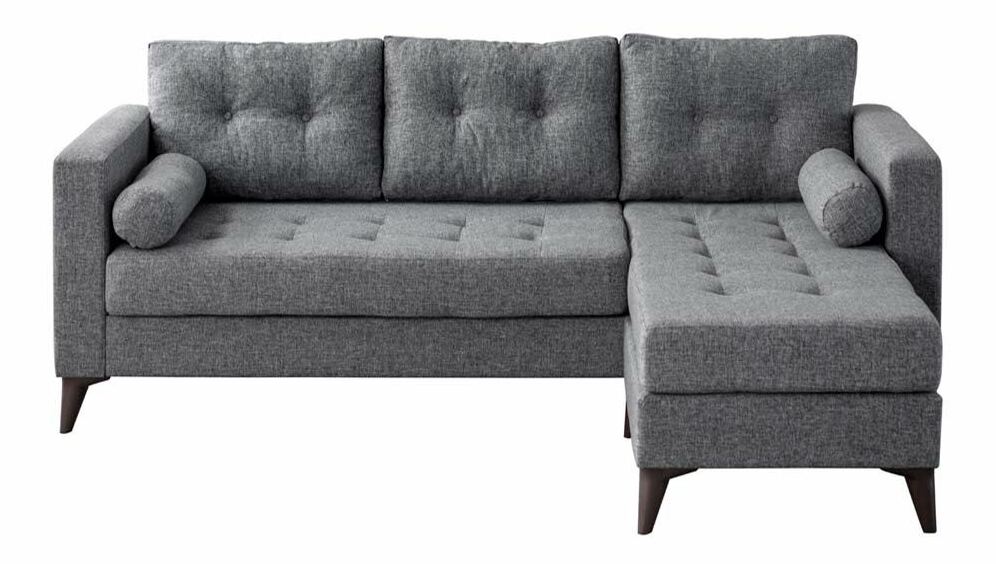 Rohová sedačka Kraty (antracit) (P)