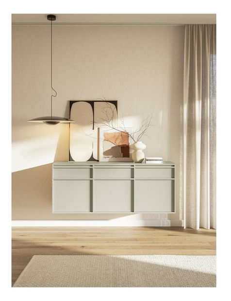 Komoda Evane E5 (šedá)