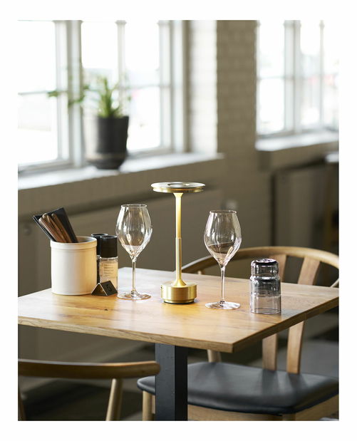 Stolní lampa Lsivania (mosazná)