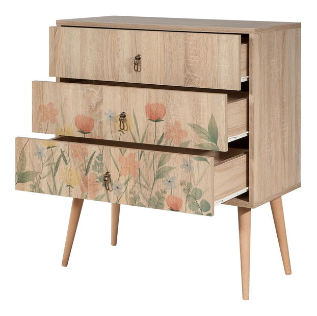 Noční stolek Cettelona ZDE (dub sonoma)