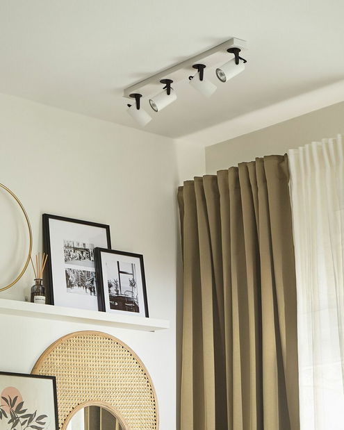 Stropní svítidlo Killi (bílá + černá)