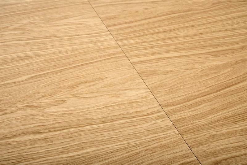 Rozkládací jídelní stůl 160-240 cm Elvira (přírodní dřevo) (pro 6 8 osob)