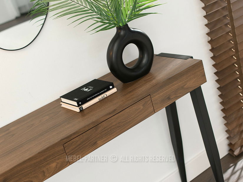 Konzolový stolek Mukusiz (černá)