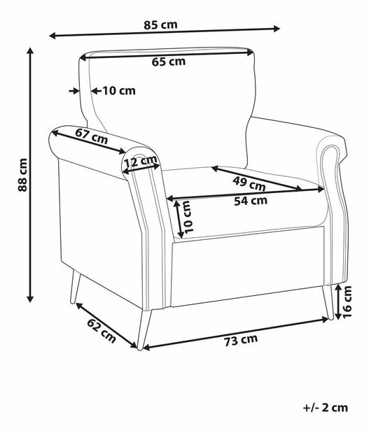 Křeslo Velocity (bílá)